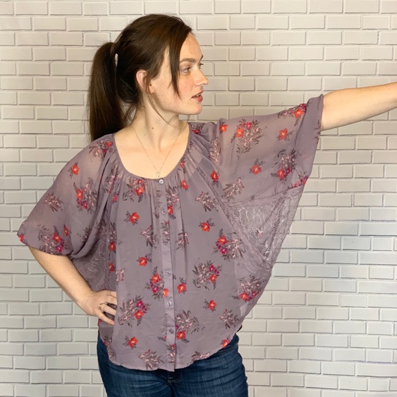 🌸 2 for $12! Batwing Blouse - Picture 1 of 8
